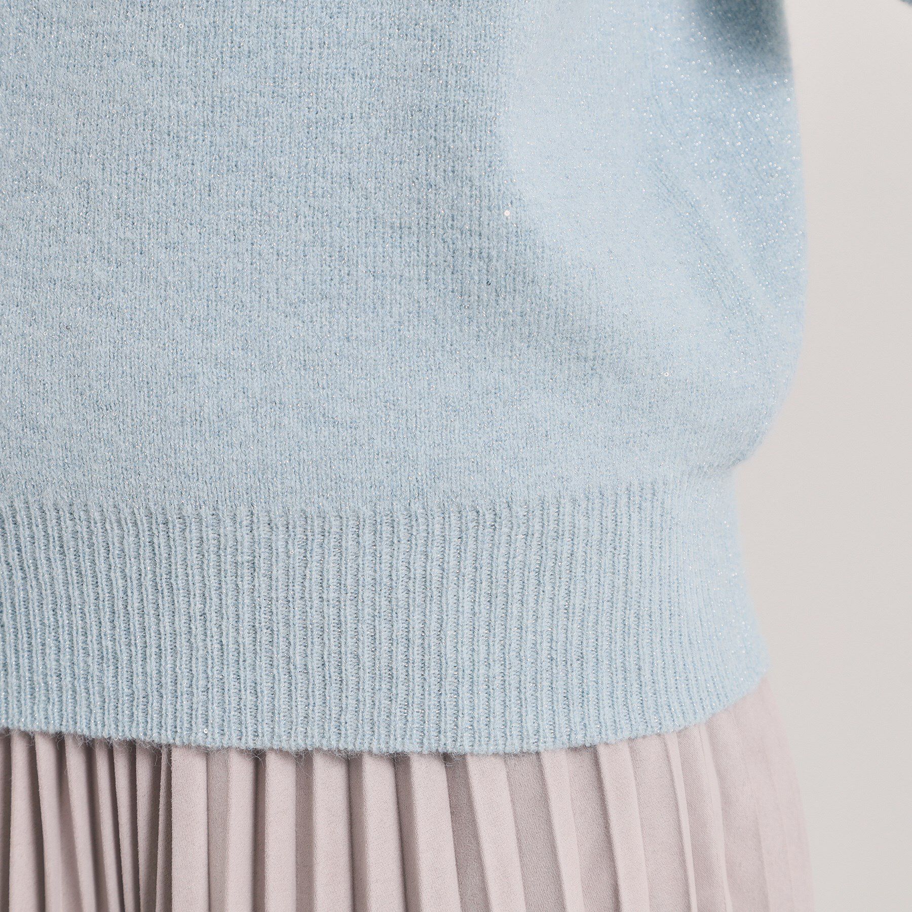 ITS&rsquo;DEMO「【手洗い可】スパンコールラメニット」|ニット・セーター|