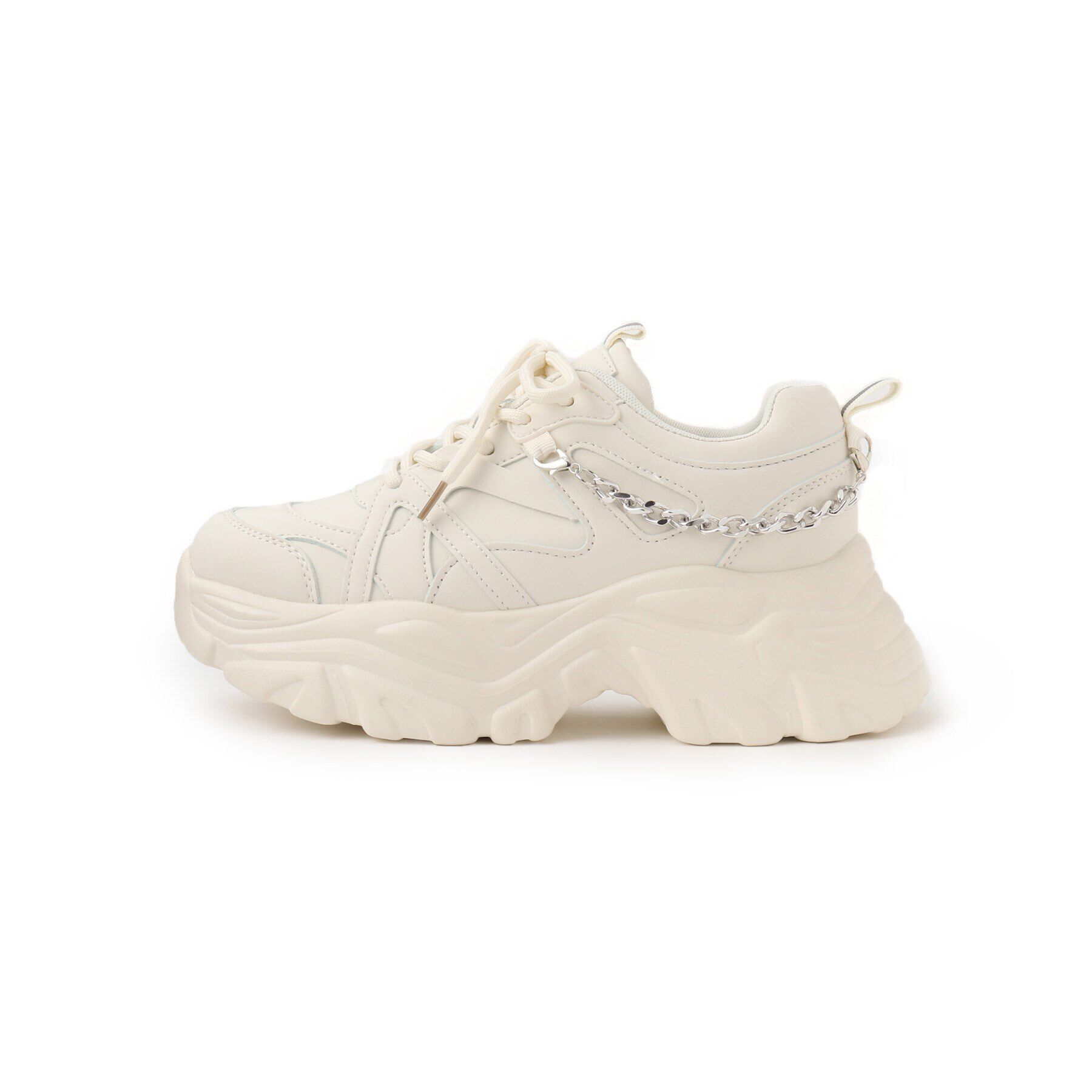 csT&P「【2WAYチェーン付き】軽量ボリュームソール厚底スニーカー」|スニーカー|