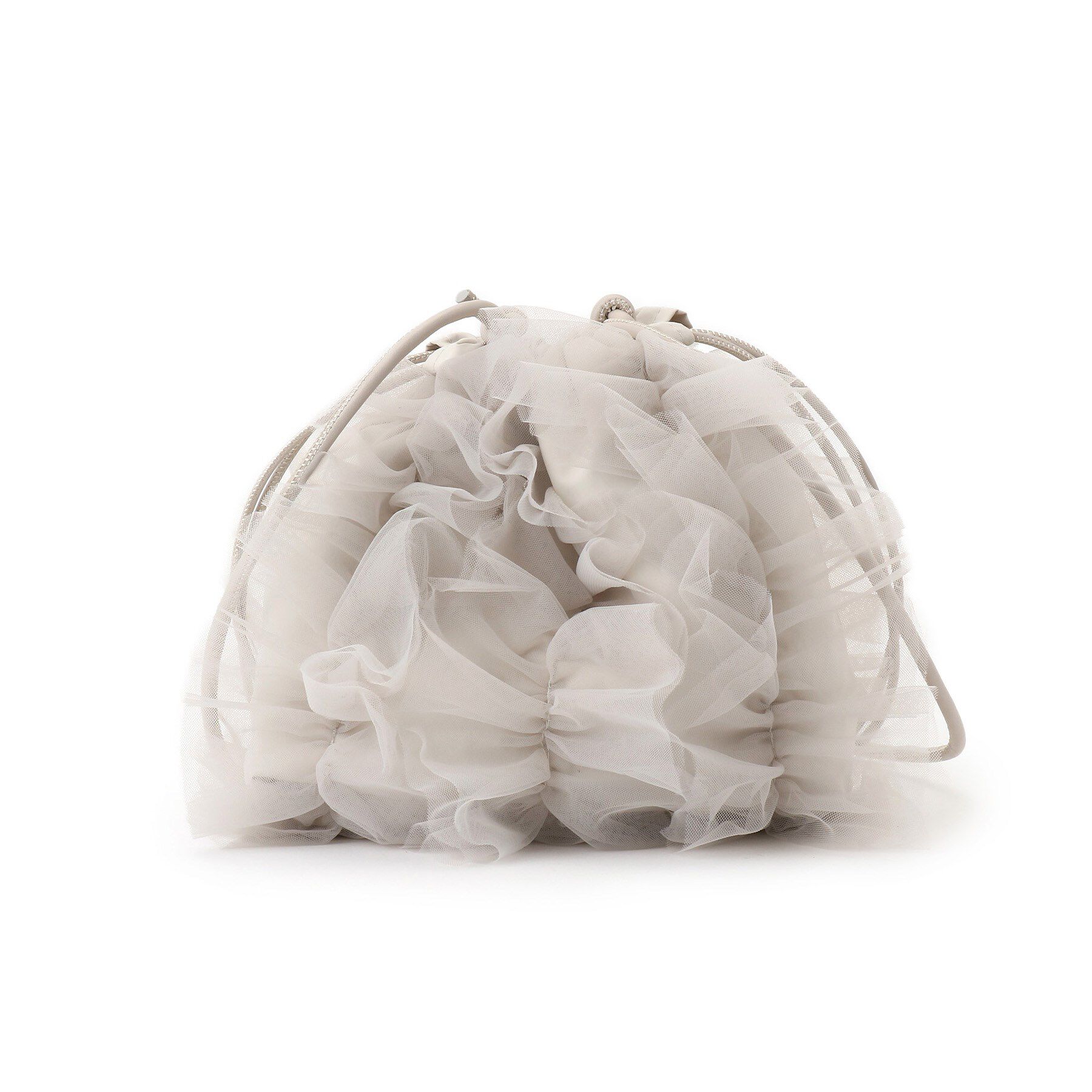 ESPERANZA「チュールフリル巾着ショルダーバッグ」|ショルダー・メッセンジャー|