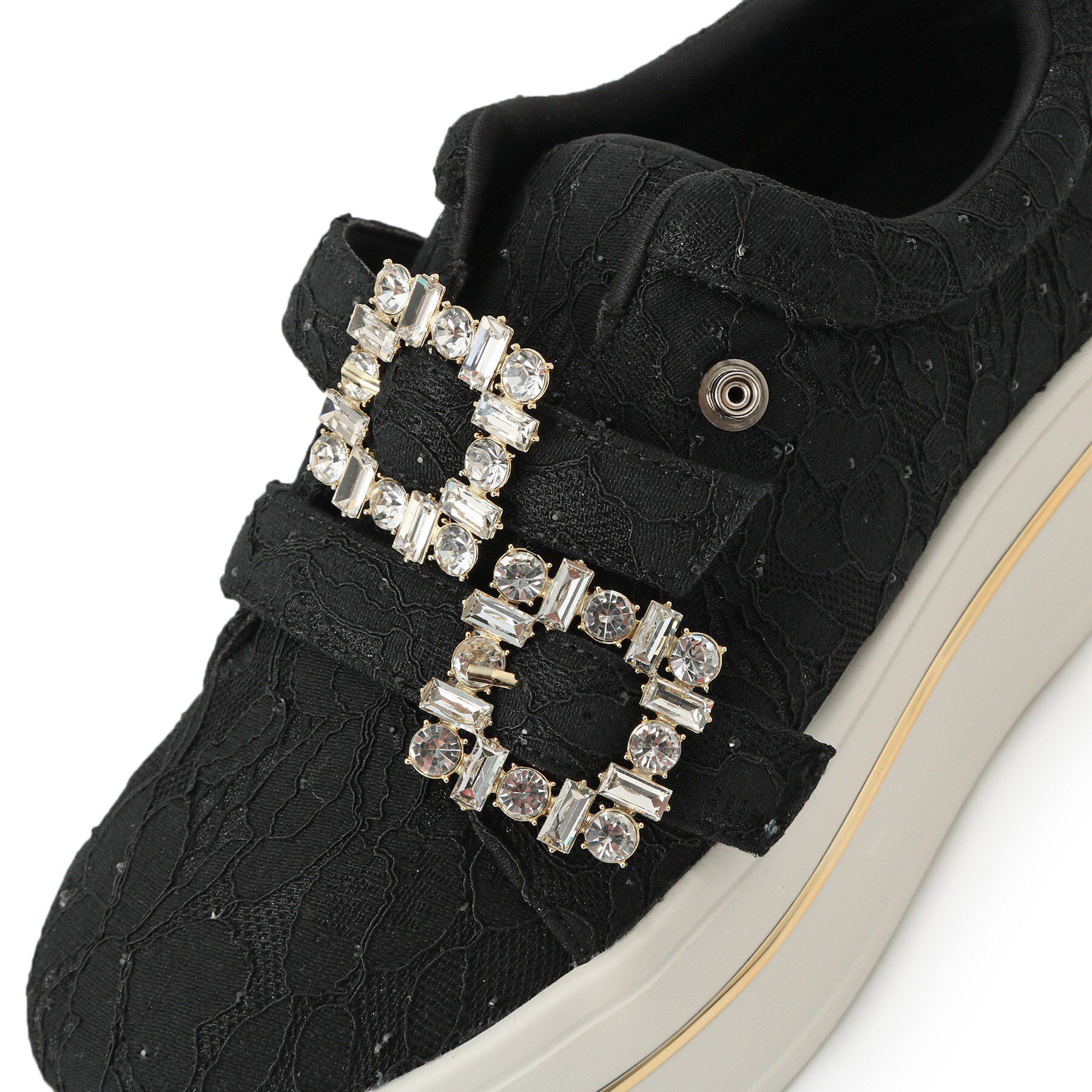 ESPERANZA「ビジューバックルWストラップレーススニーカー」|スニーカー|