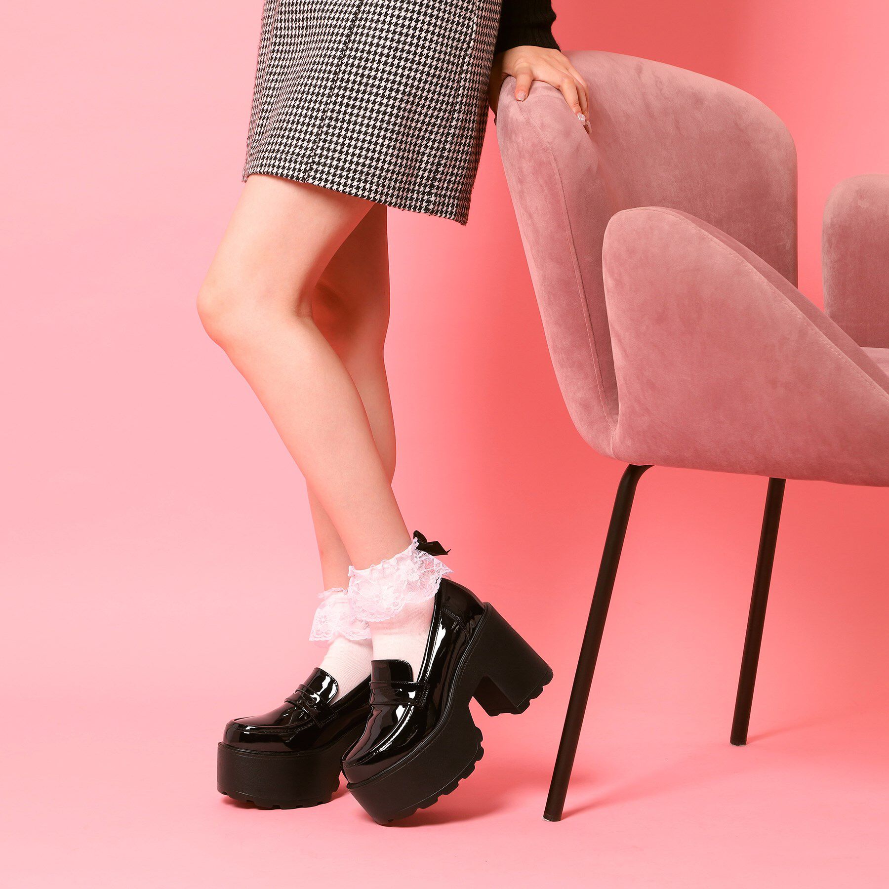 csT&P「厚底ローファーパンプス」|パンプス|