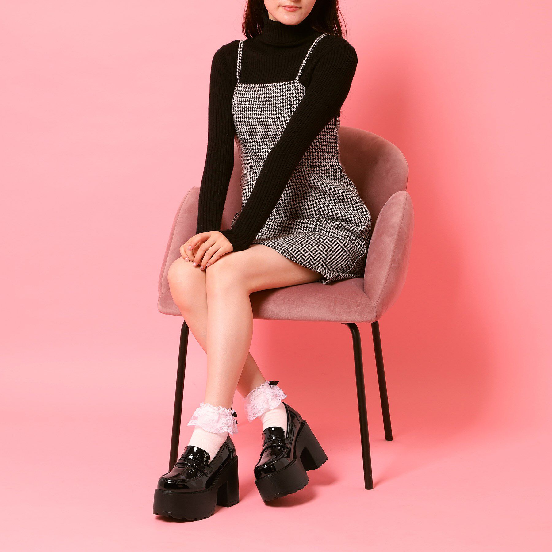 csT&P「厚底ローファーパンプス」|パンプス|