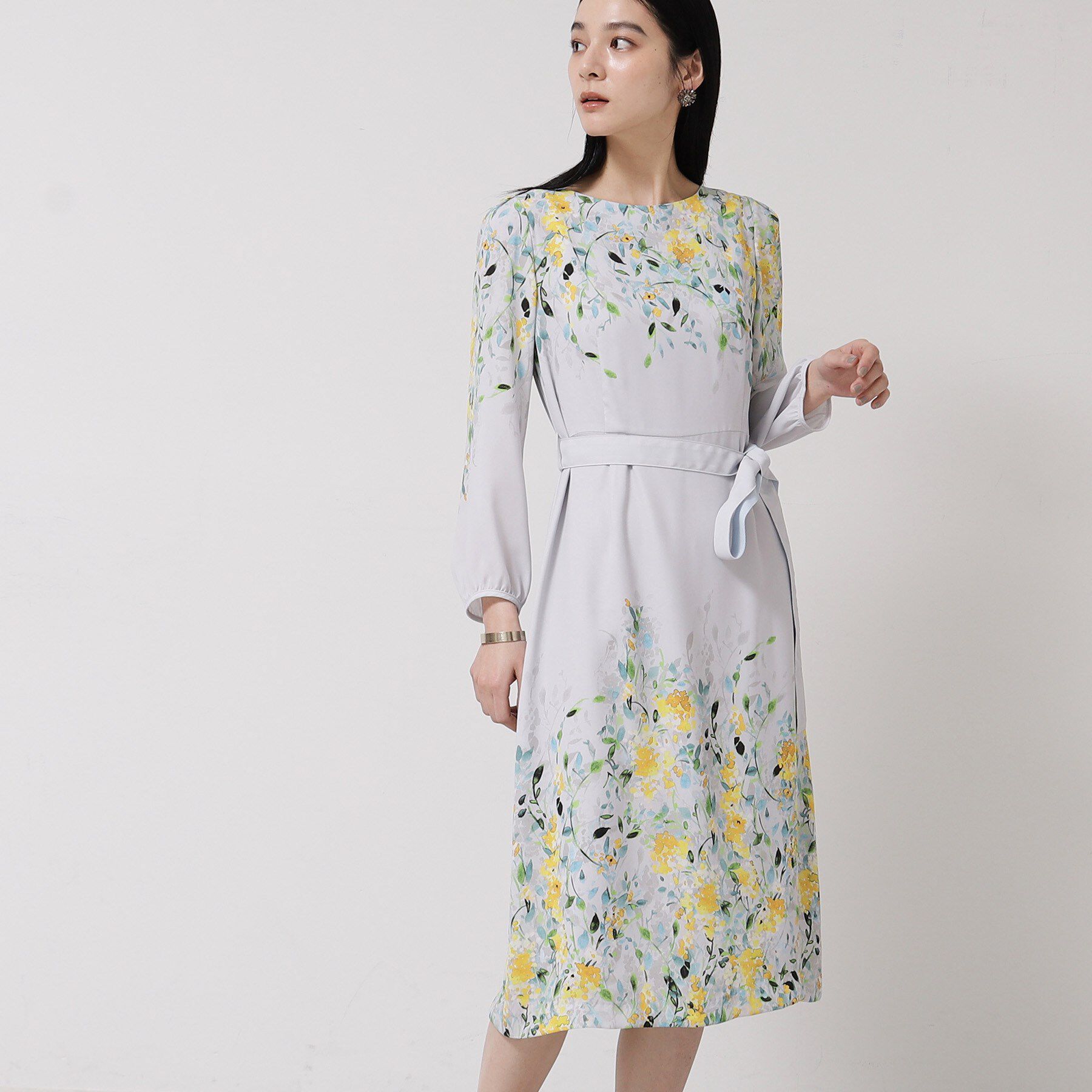 SunaUna「【&yours project／SS～L】パネル柄ワンピース」|ワンピース|