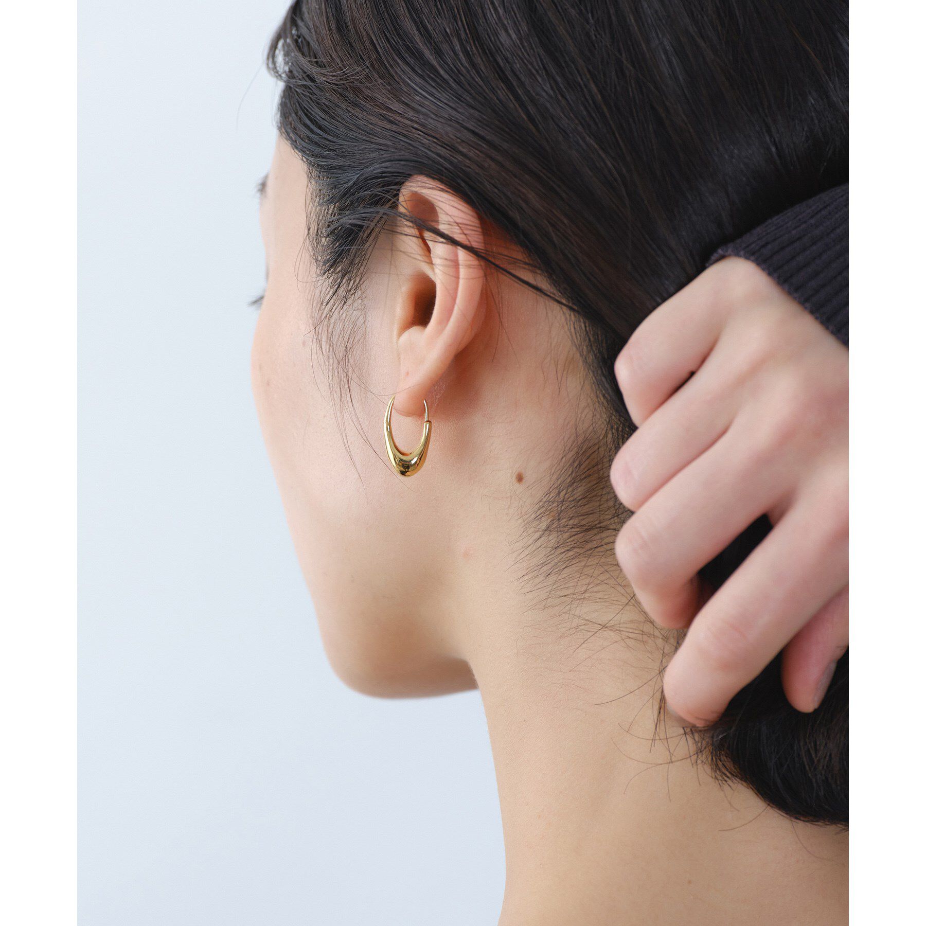 CODE A「Otiumberg．｜Drop Hoops」|ピアス|