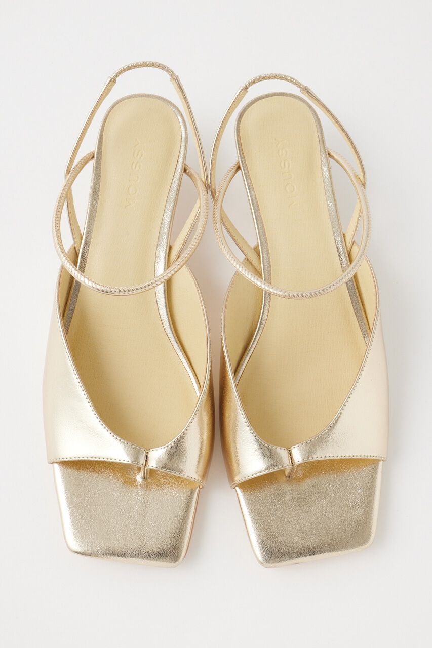 MOUSSY「SQUARE TOE THONG サンダル」|サンダル|