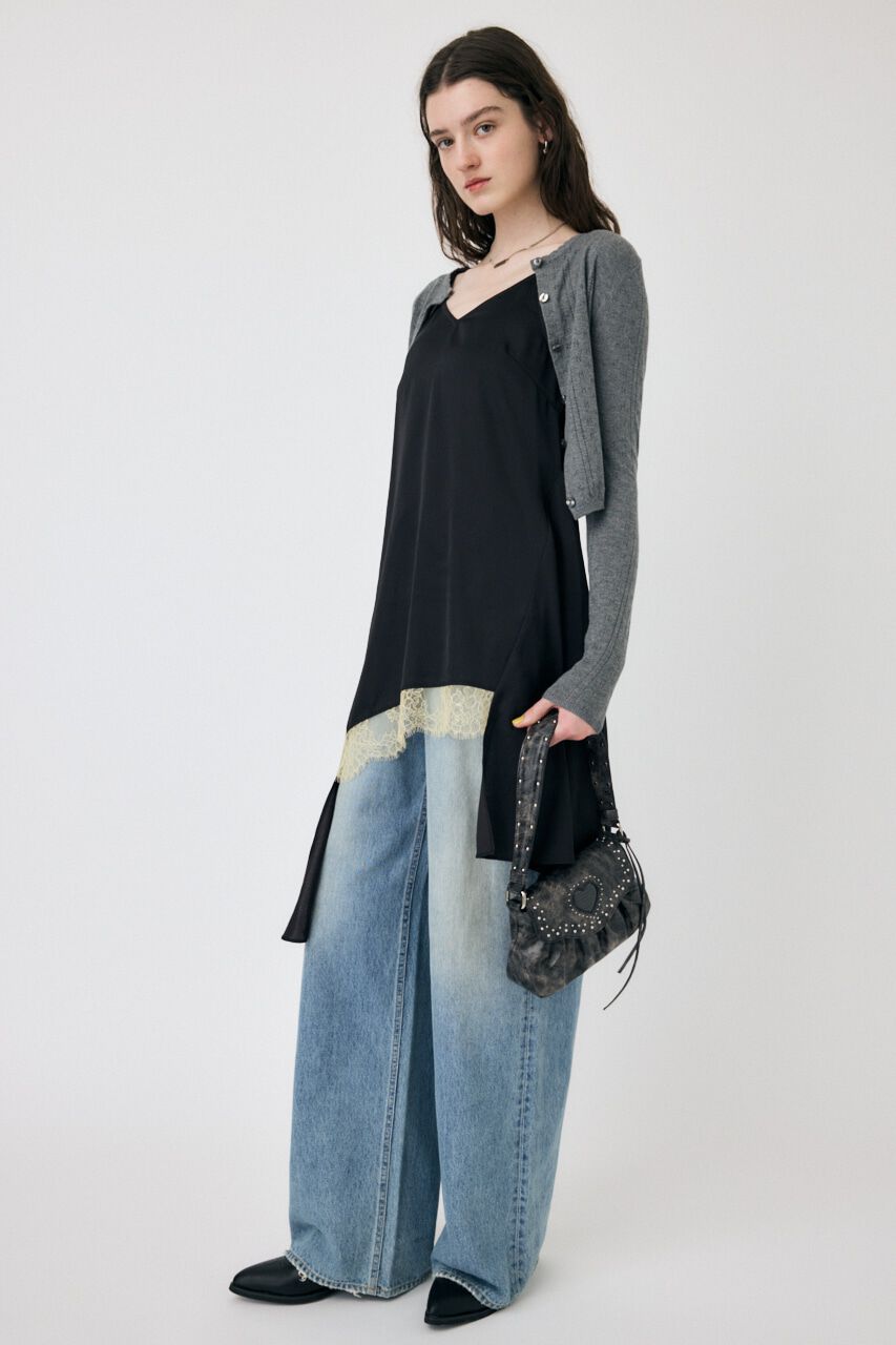 MOUSSY「WASHER スリップドレス」|ワンピース|