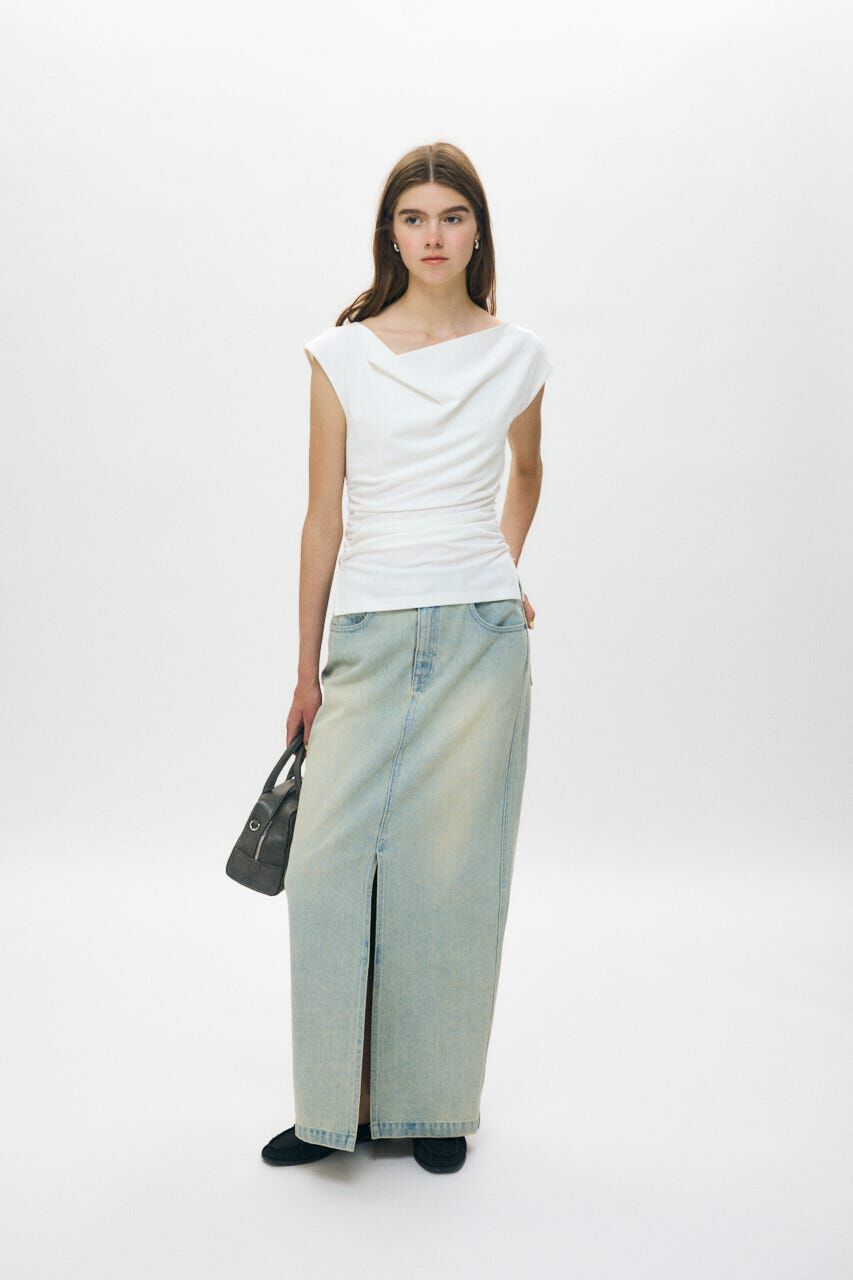 MOUSSY「DENIM MAXI PENCIL スカート」|スカート|