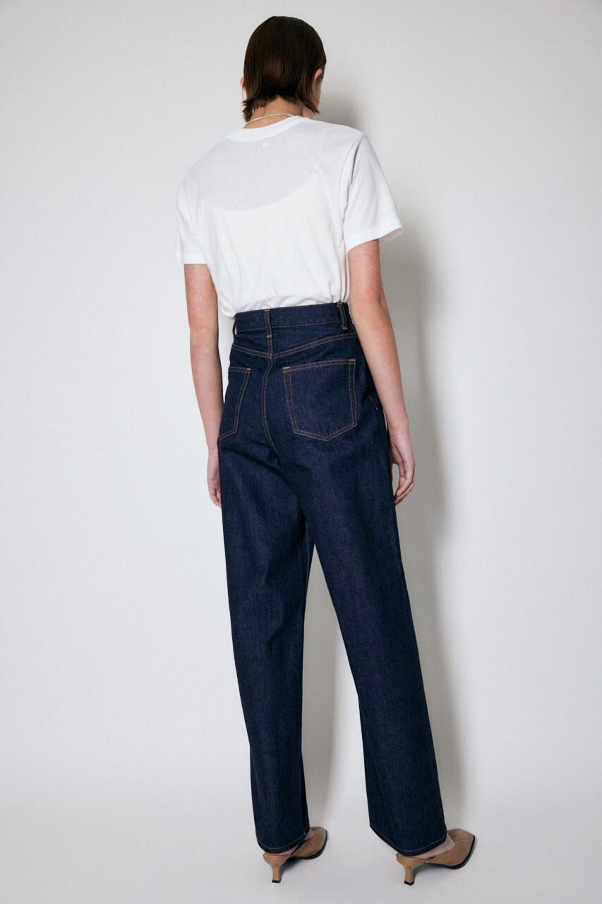 MOUSSY「HW LOOSE STRAIGHT OW」|デニム|