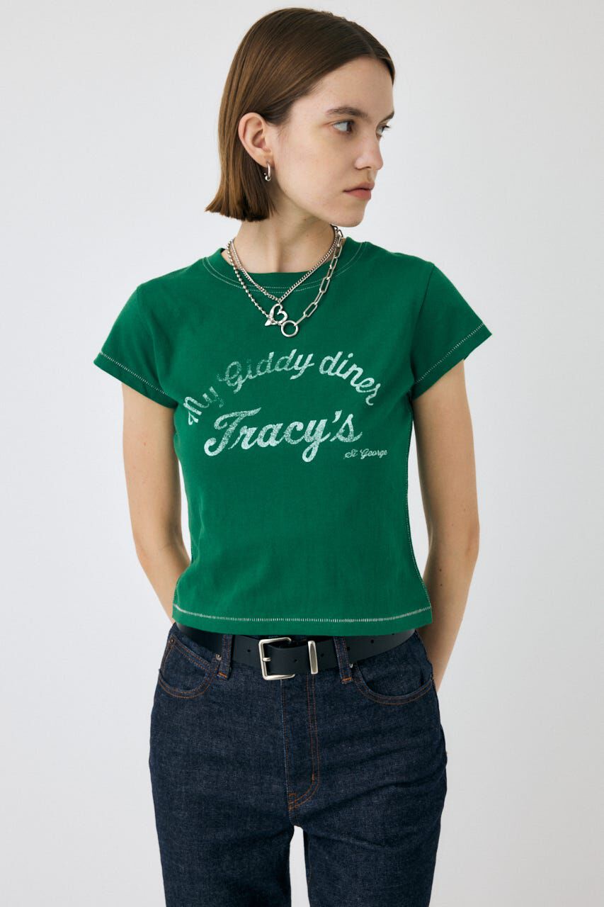 MOUSSY「GOOD OLD DINER Tシャツ」|Tシャツ・カットソー|GRN