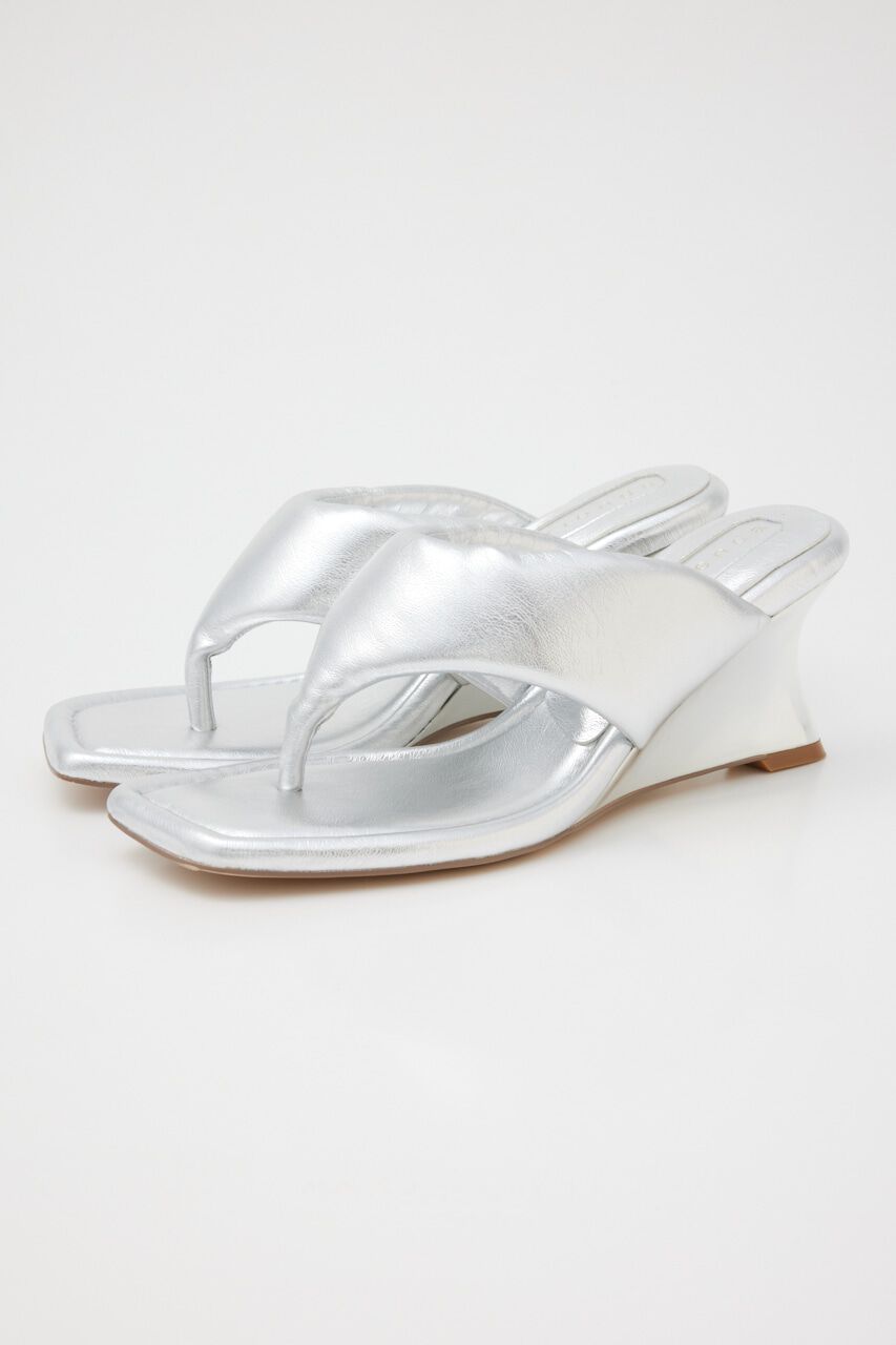 rienda「レディーウェッジトングサンダル」|サンダル|