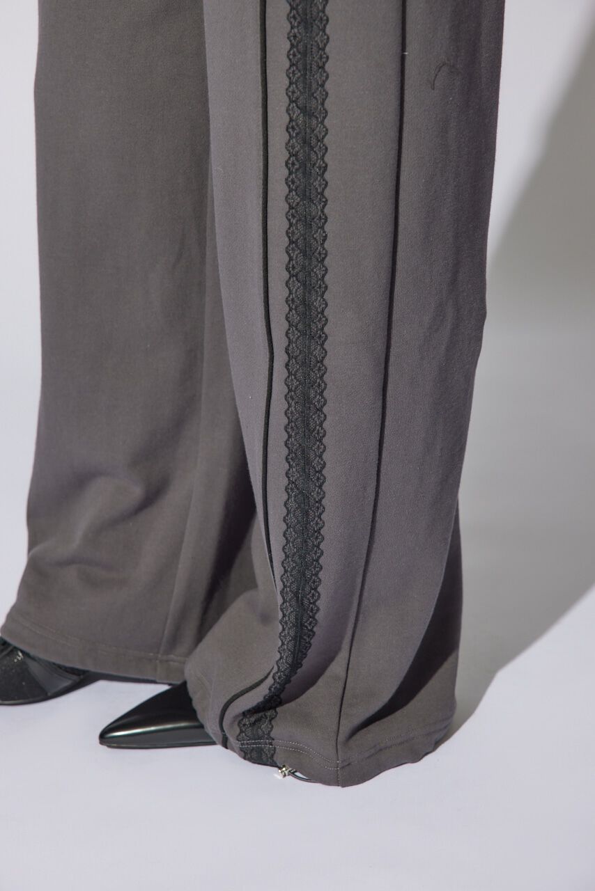 rienda「フロントZIPサイドラインロンパース」|ワンピース|