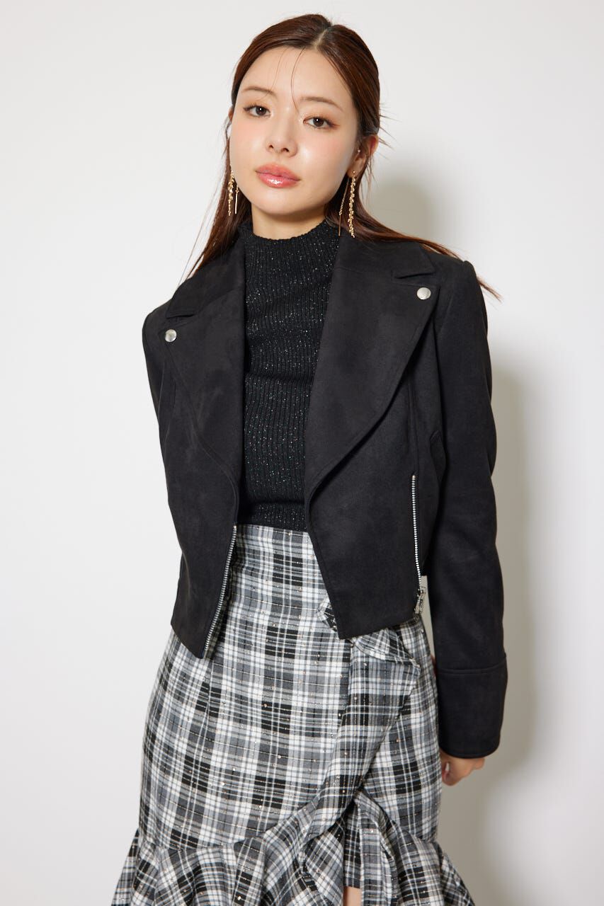 rienda「25AWフェイクスエードライダースジャケット」|その他|