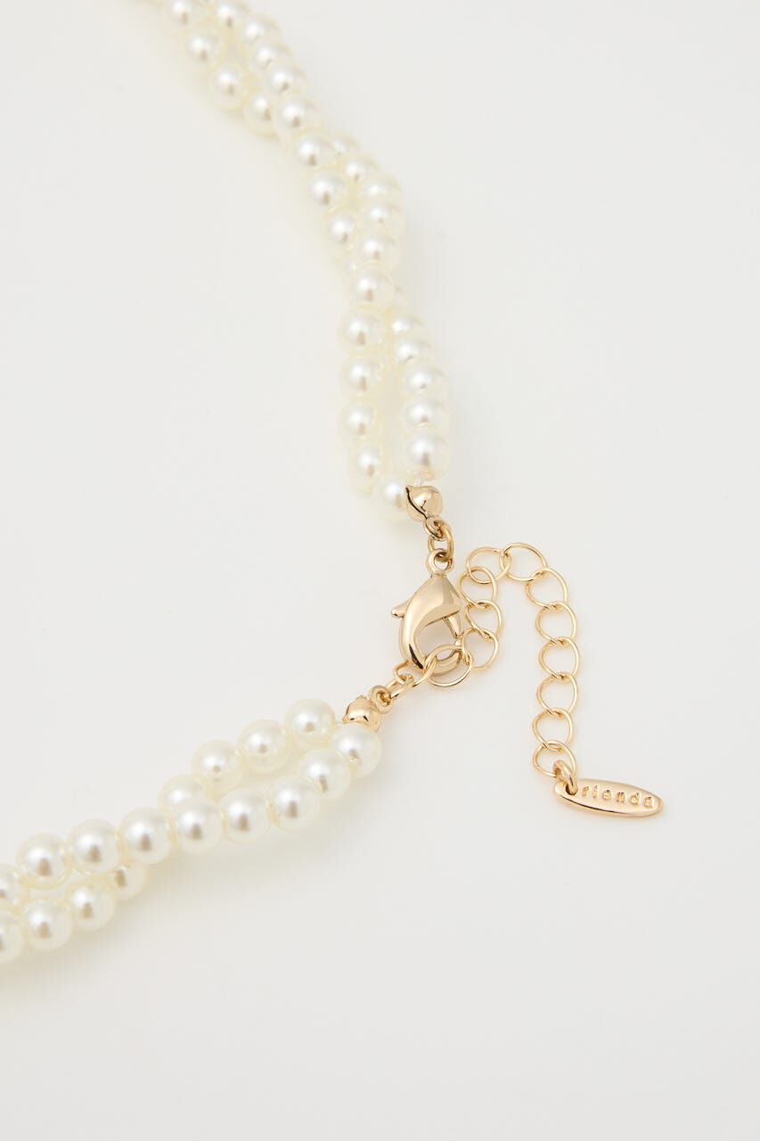 rienda「フェイクパールネックレス」|ネックレス|