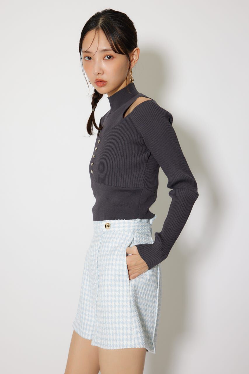 rienda「レイヤードニットトップス」|ニット・セーター|