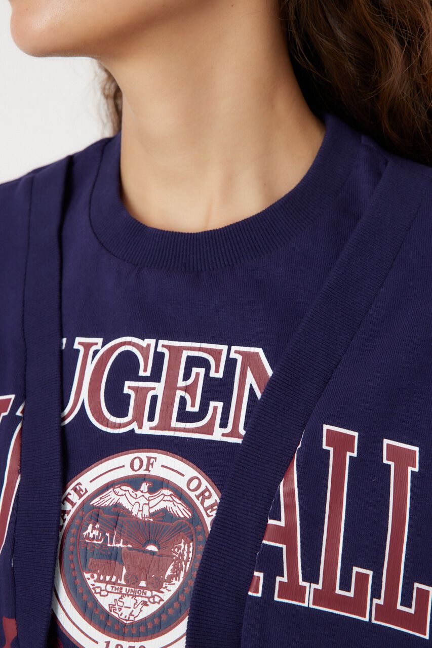 RODEO CROWNS「ボレロドッキングハーフスリーブスウェット」|Tシャツ・カットソー|