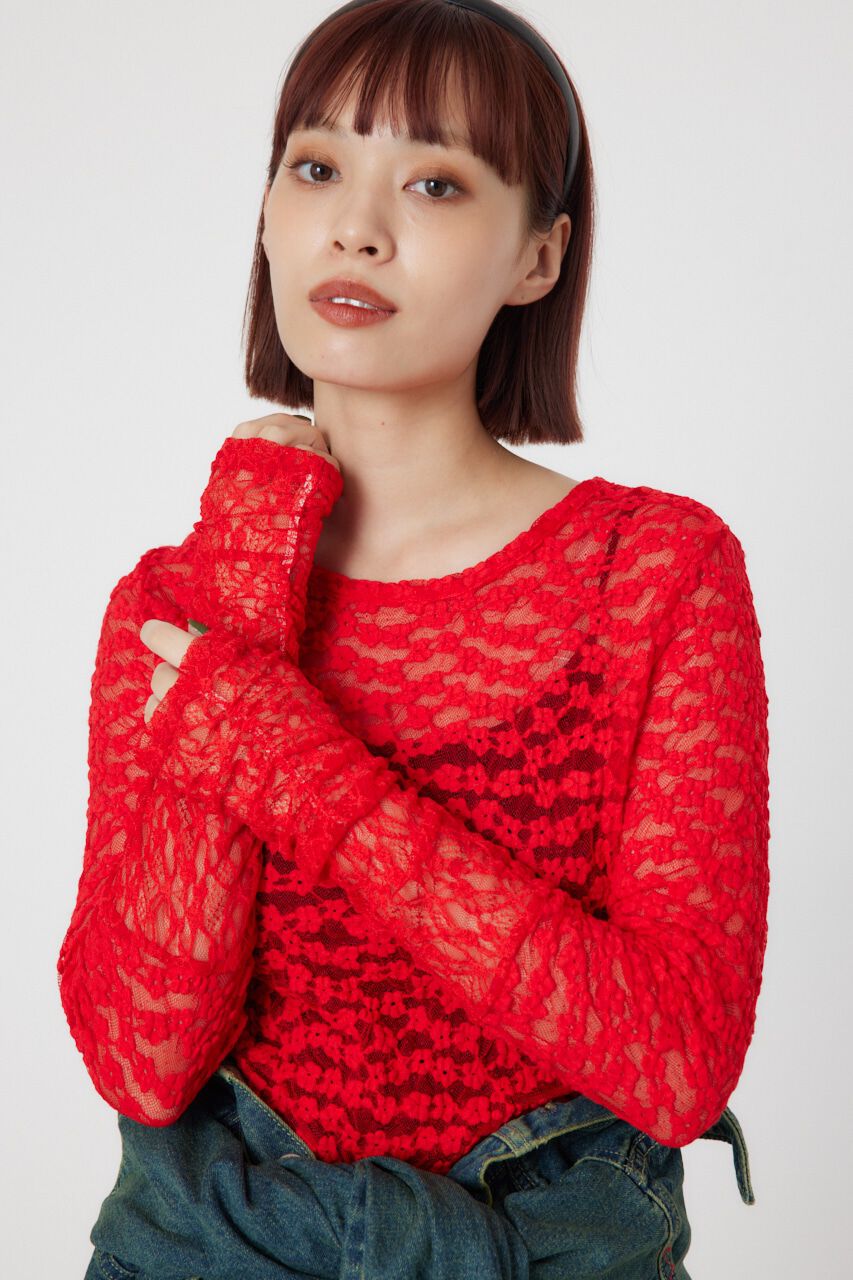 RODEO CROWNS「COLOR LACE TOPS」|Tシャツ・カットソー|