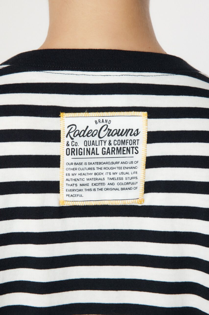 RODEO CROWNS「スクエアネームL/Sワンピース」|ワンピース|