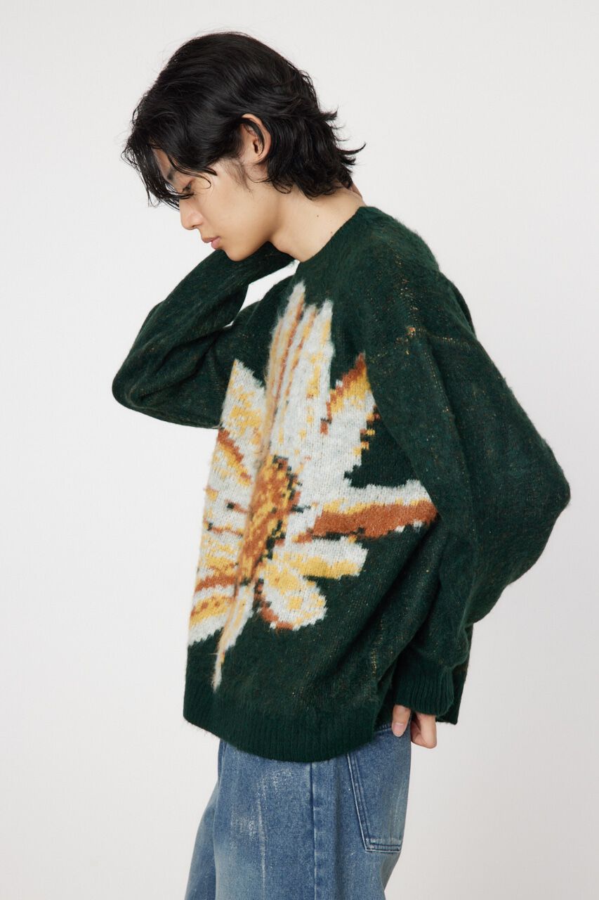 RODEO CROWNS「ビッグフラワーニット」|ニット・セーター|