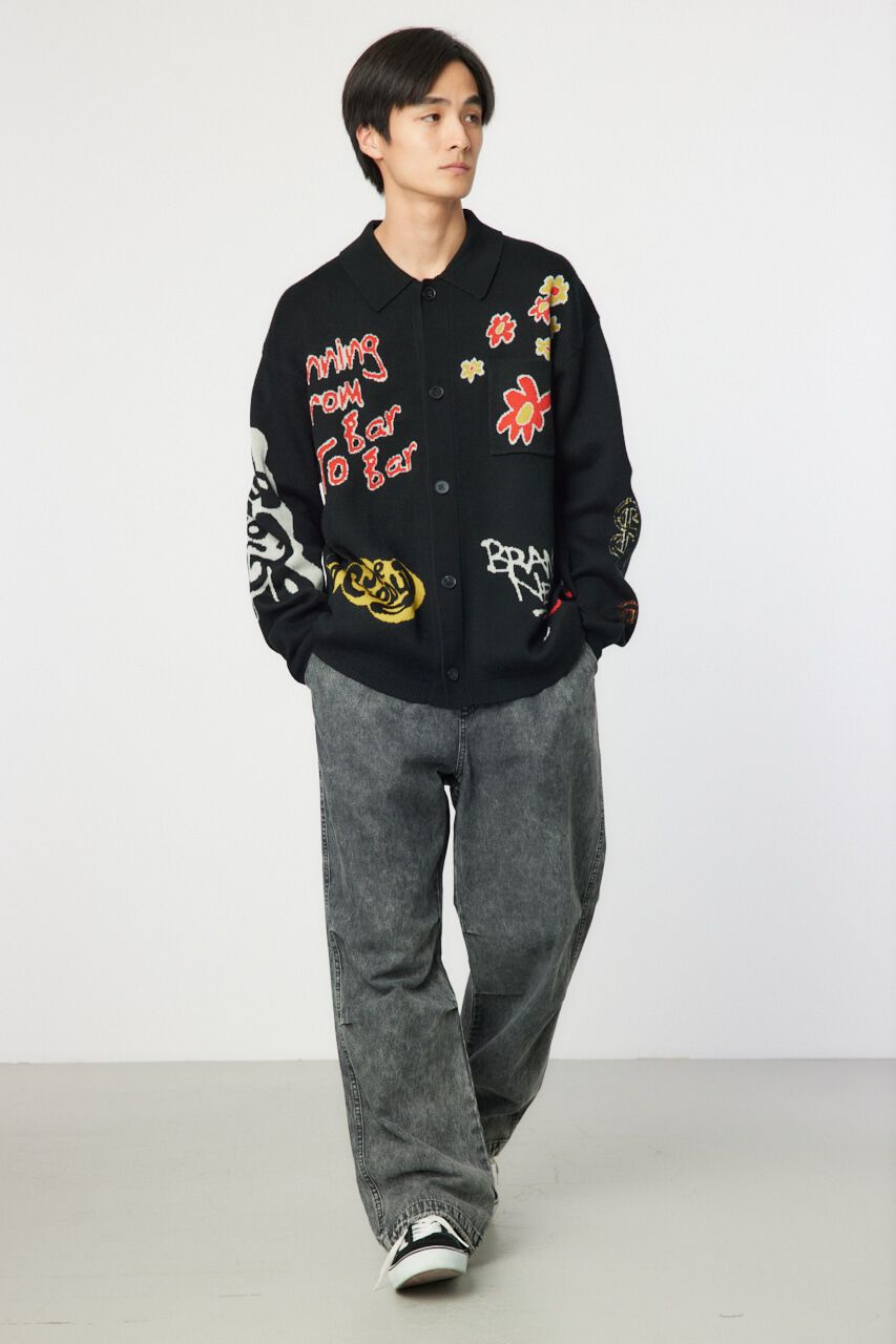 RODEO CROWNS「フリーパターンニットカーデ」|カーディガン|