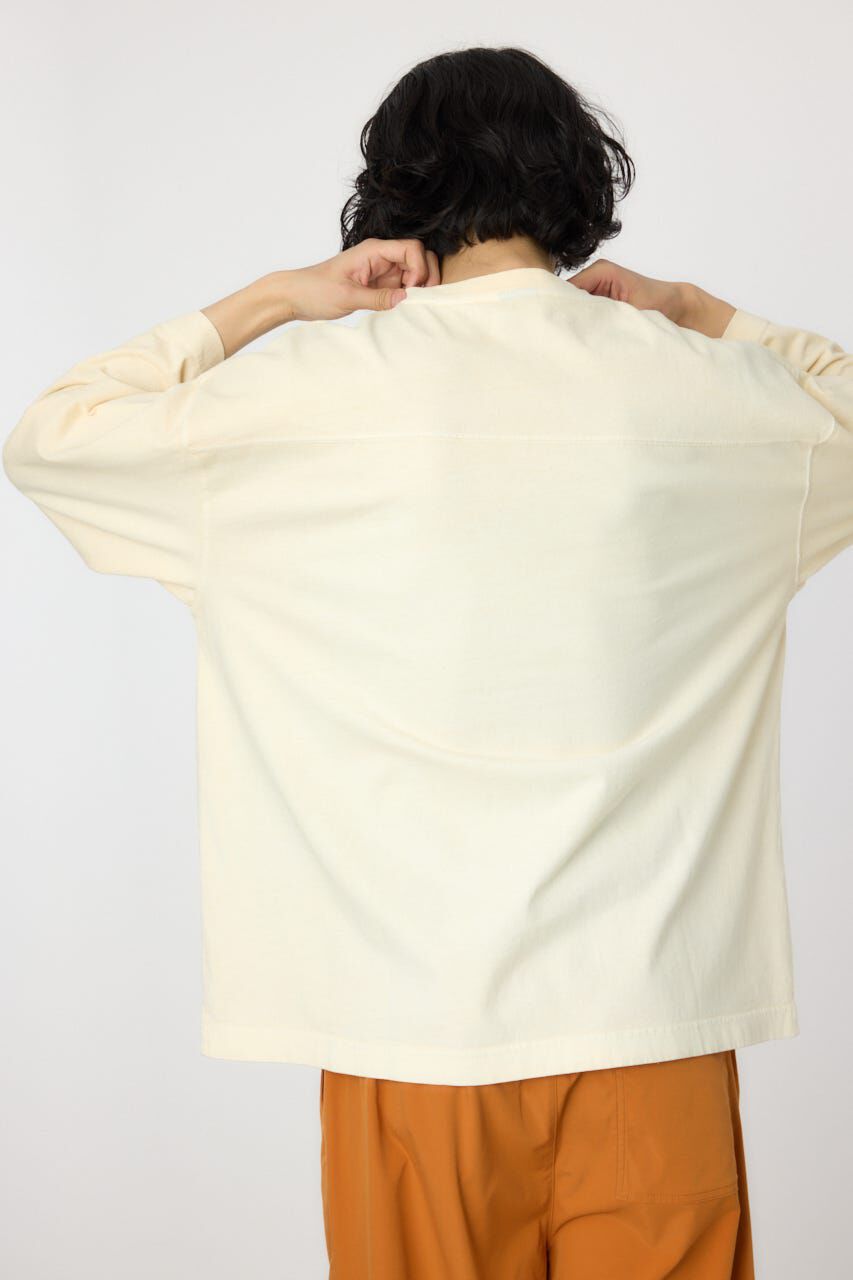 RODEO CROWNS「ピグメントフットボール7分袖Tシャツ」|Tシャツ・カットソー|