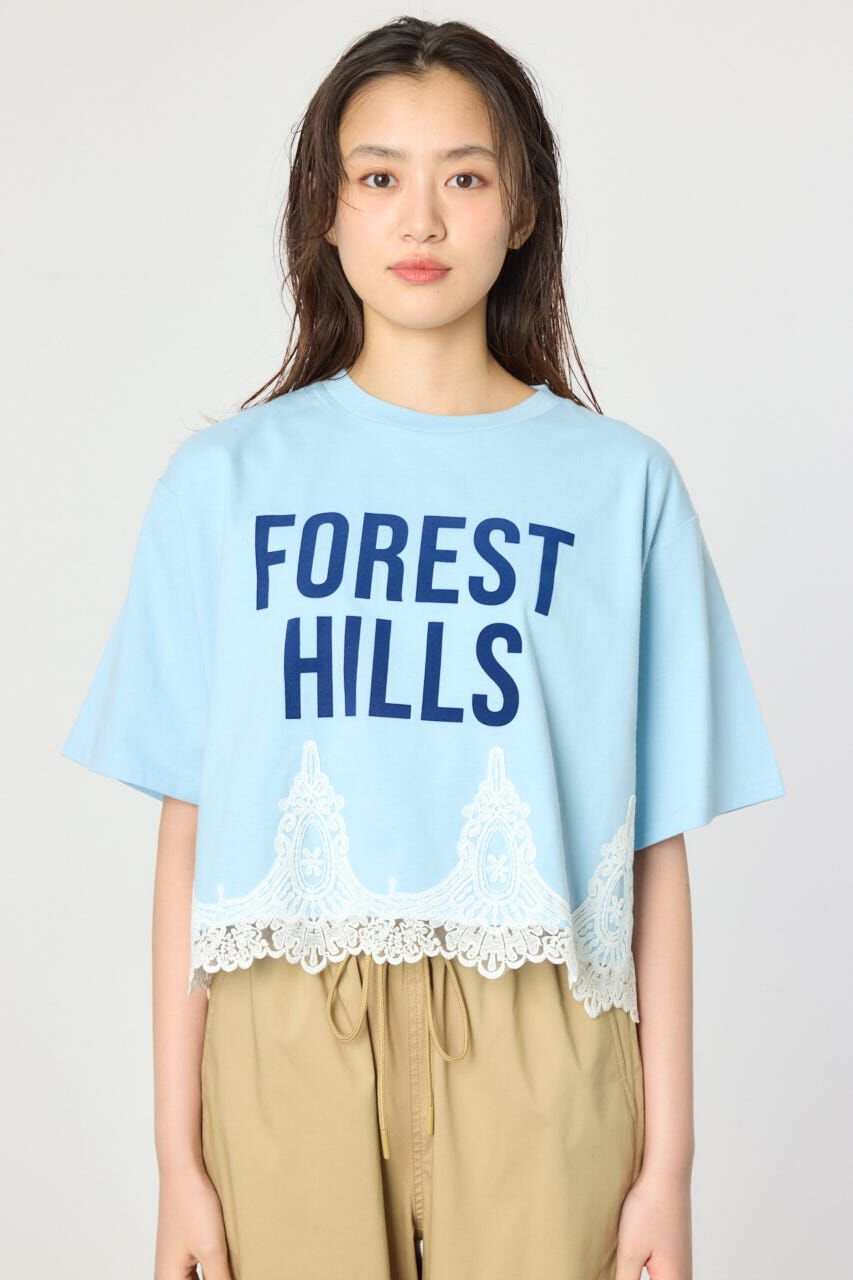 RODEO CROWNS「ヘムレースTシャツ」|Tシャツ・カットソー|