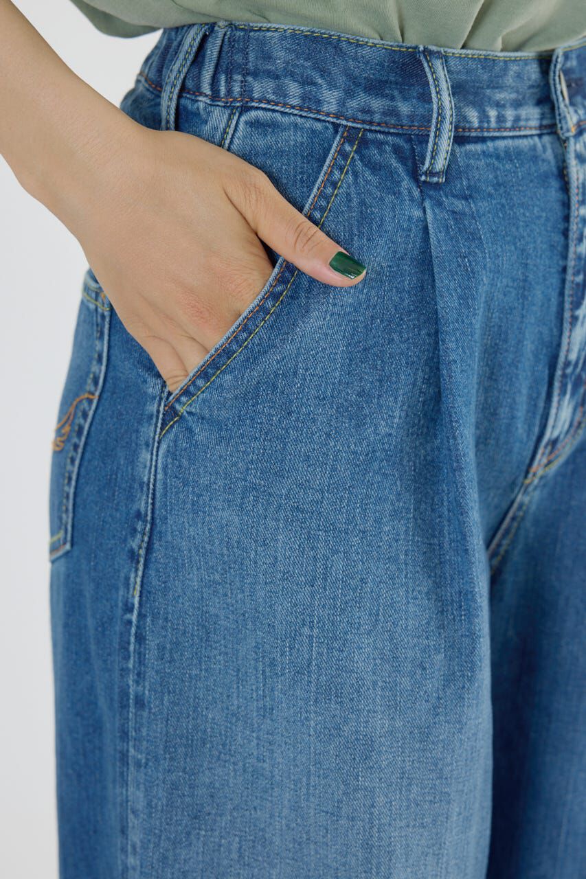 RODEO CROWNS「タックデニム」|デニム|