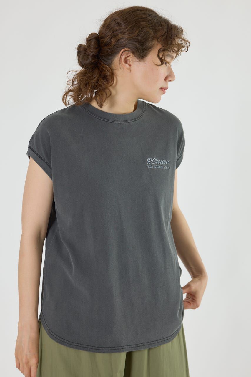 RODEO CROWNS「FADEロゴノースリーブトップス」|ニット・セーター|