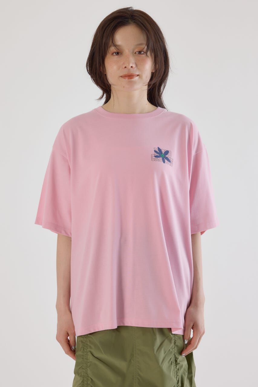 RODEO CROWNS「フラワークロスパッチTシャツ」|Tシャツ・カットソー|