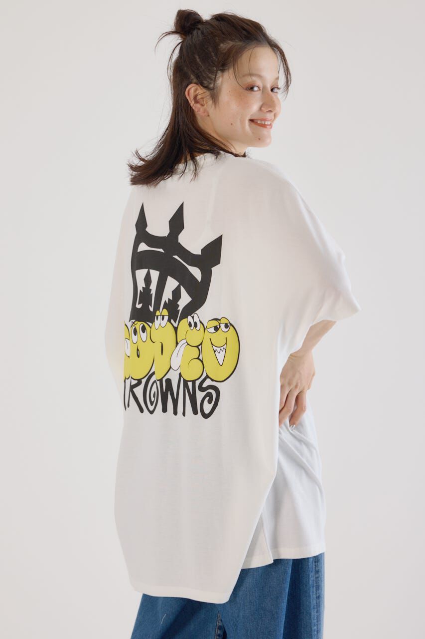 RODEO CROWNS「ストリートFace Logo Tワンピース」|ワンピース|