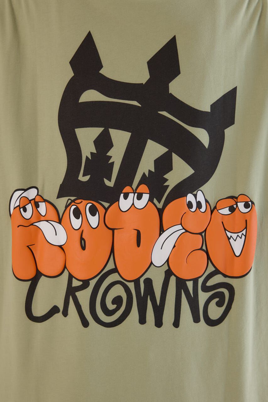 RODEO CROWNS「ストリートFace Logo Tワンピース」|ワンピース|