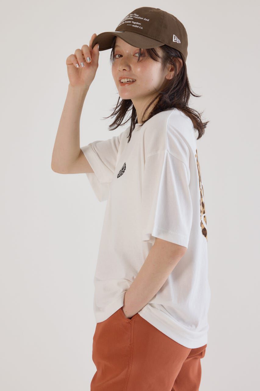RODEO CROWNS「Heart Leopard Tシャツ」|Tシャツ・カットソー|