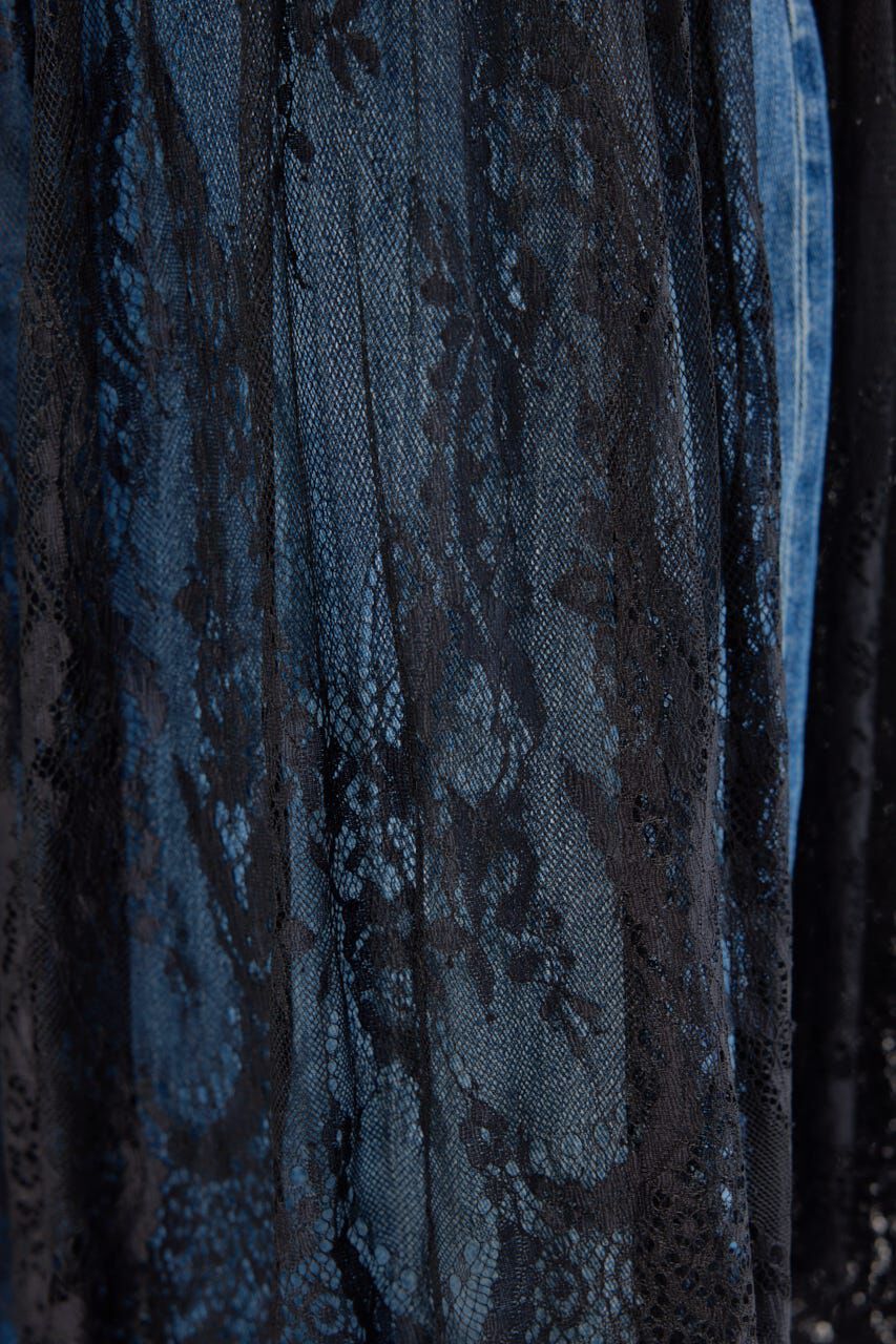 RODEO CROWNS「レースドッキングブラウジングワンピース」|ワンピース|