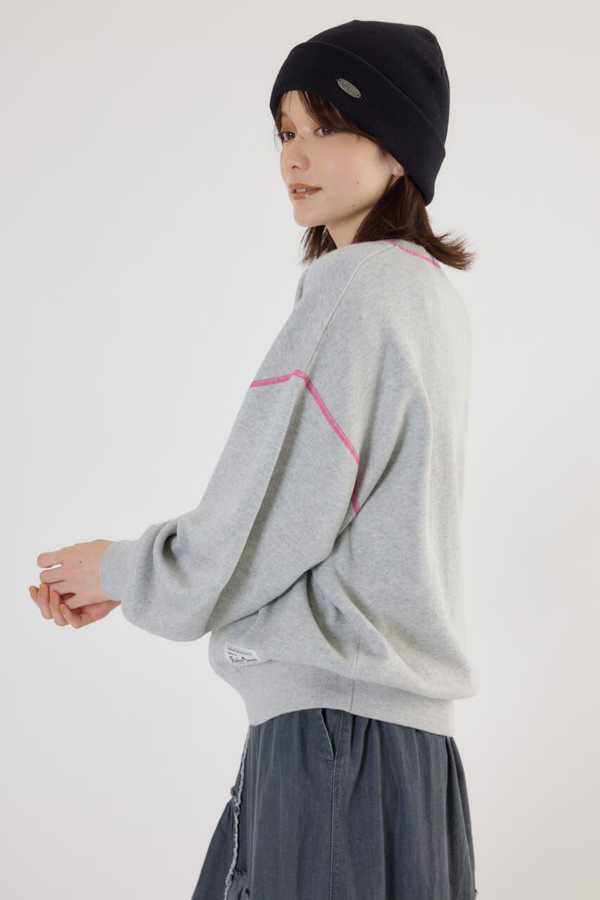 RODEO CROWNS「スウェットライク Vネックトップス」|ニット・セーター|