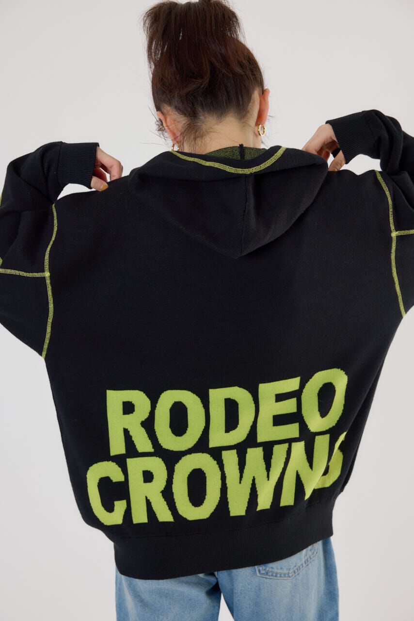 RODEO CROWNS「スウェットライクジャガードロゴフーディー」|パーカー|