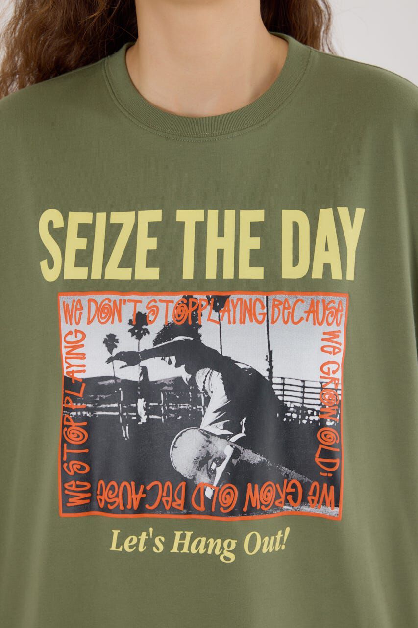 RODEO CROWNS「SEIZE THE DAY PHOTOロングTシャツ」|Tシャツ・カットソー|