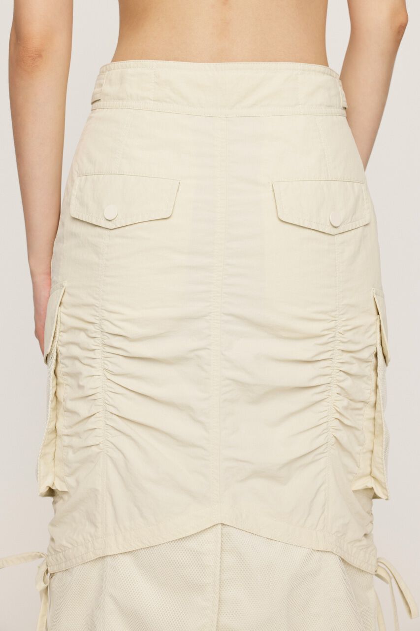 SLY「MESH DOCKING MILITALY スカート」|スカート|