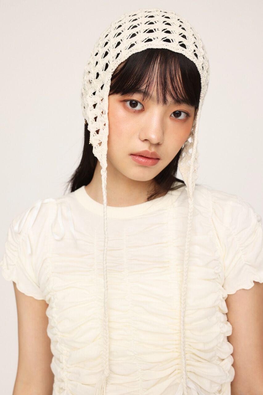 SLY「MESH KNIT FLAP キャップ」|その他|