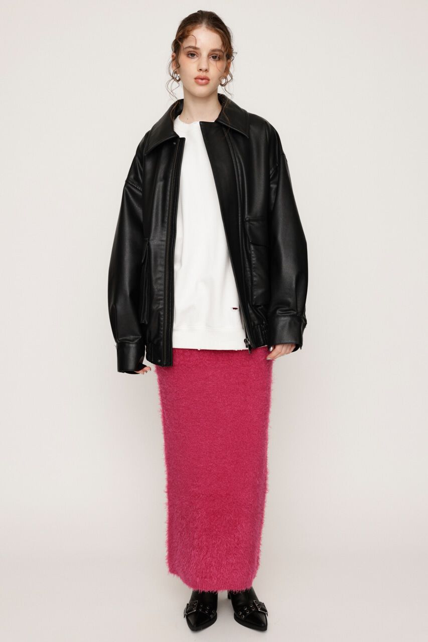 SLY「SHAGGY I LINE スカート」|スカート|