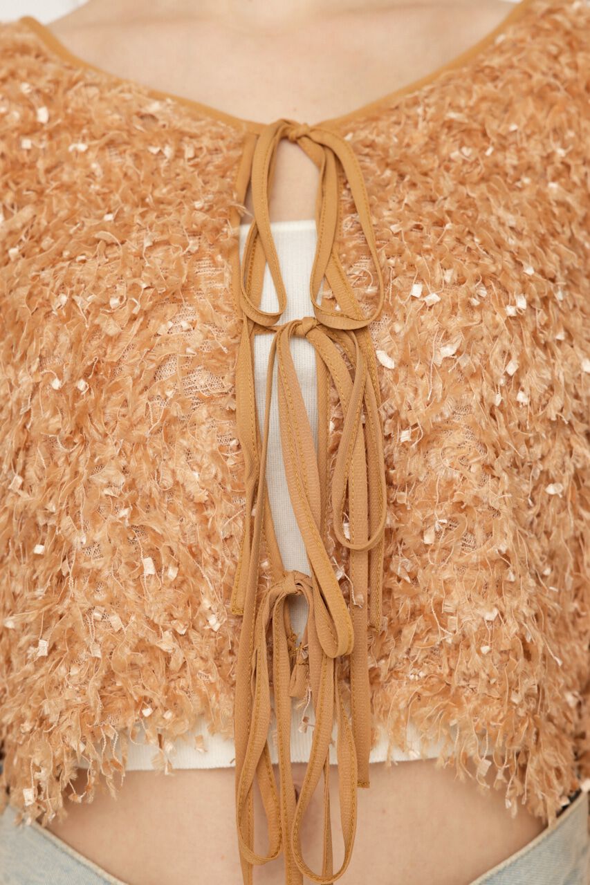 SLY「2WAY SHAGGY YARN トップス」|Tシャツ・カットソー|