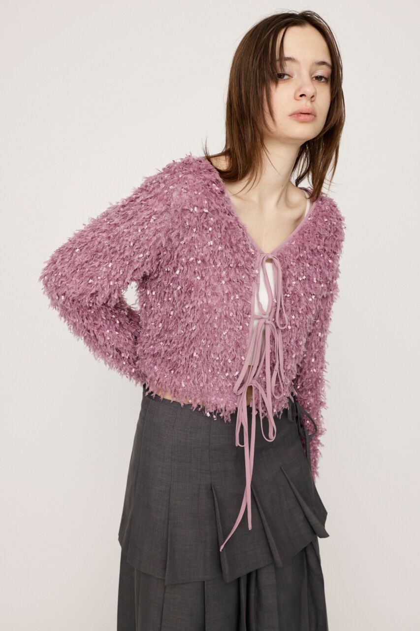 SLY「2WAY SHAGGY YARN トップス」|Tシャツ・カットソー|