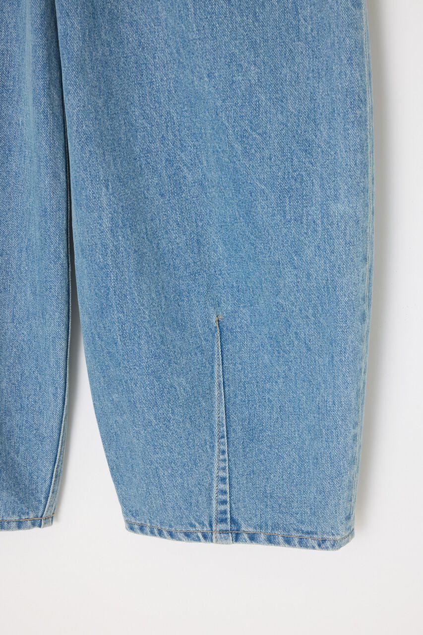 SLY「J／W CURVE TUCKED パンツ」|デニム|