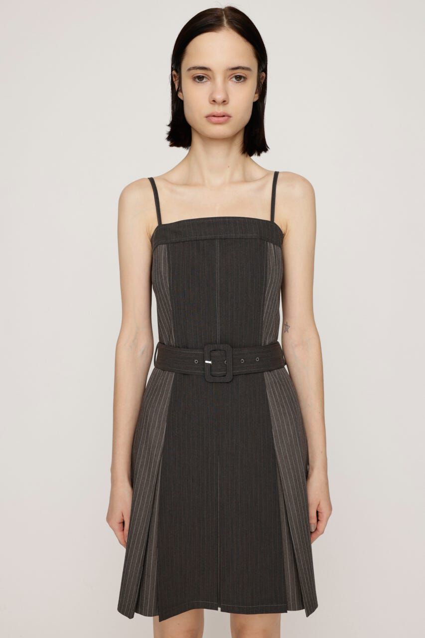 SLY「BOX PLEATS CAMI S／OP SET」|ワンピース|