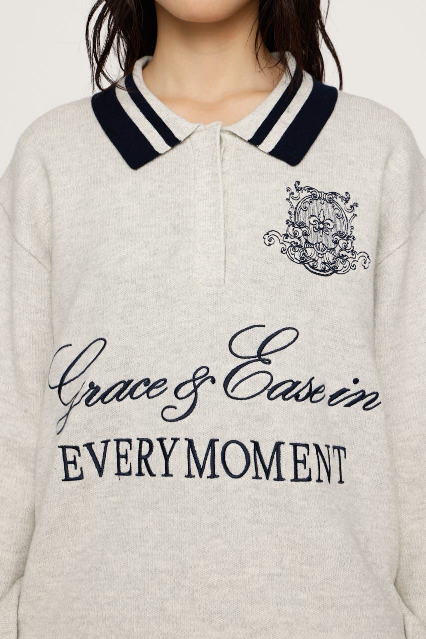 SLY「OVER SIZE JQ トップス」|ニット・セーター|