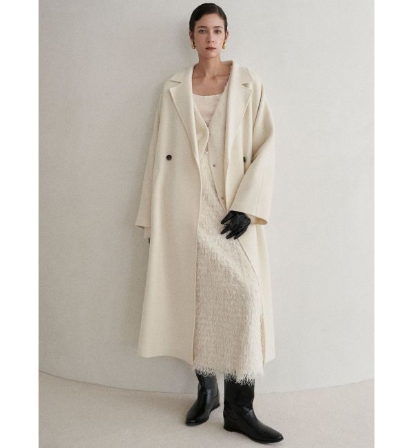 ELENDEEK「FEATHER YARN STRAIGHT SK」|スカート|