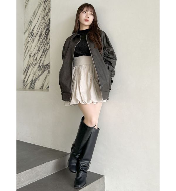 dazzlin「【再販売】バルーンミニスカート」|スカート|