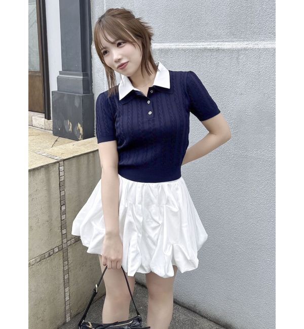 dazzlin「【再販売】バルーンミニスカート」|スカート|