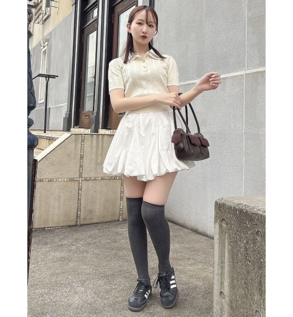 dazzlin「【再販売】バルーンミニスカート」|スカート|