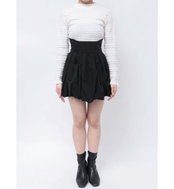 dazzlin「【再販売】バルーンミニスカート」|スカート|