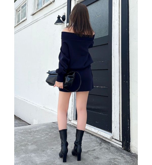 dazzlin「【セットアップ対応】スウェットポケットミニスカート」|スカート|