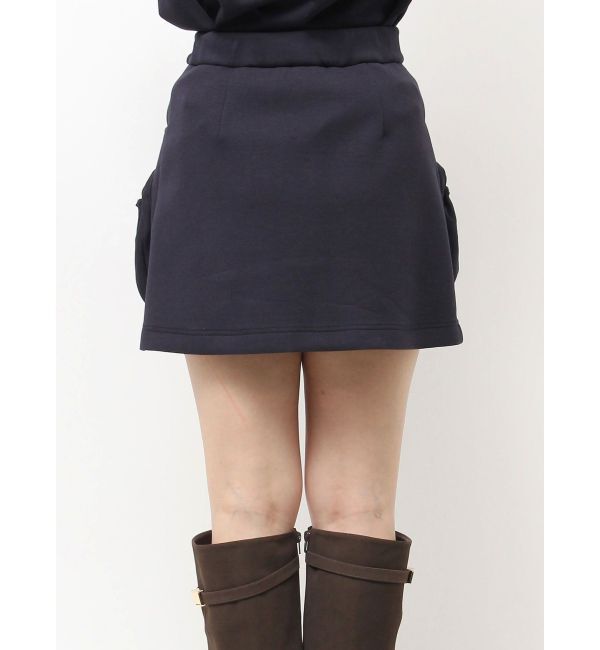 dazzlin「【セットアップ対応】スウェットポケットミニスカート」|スカート|